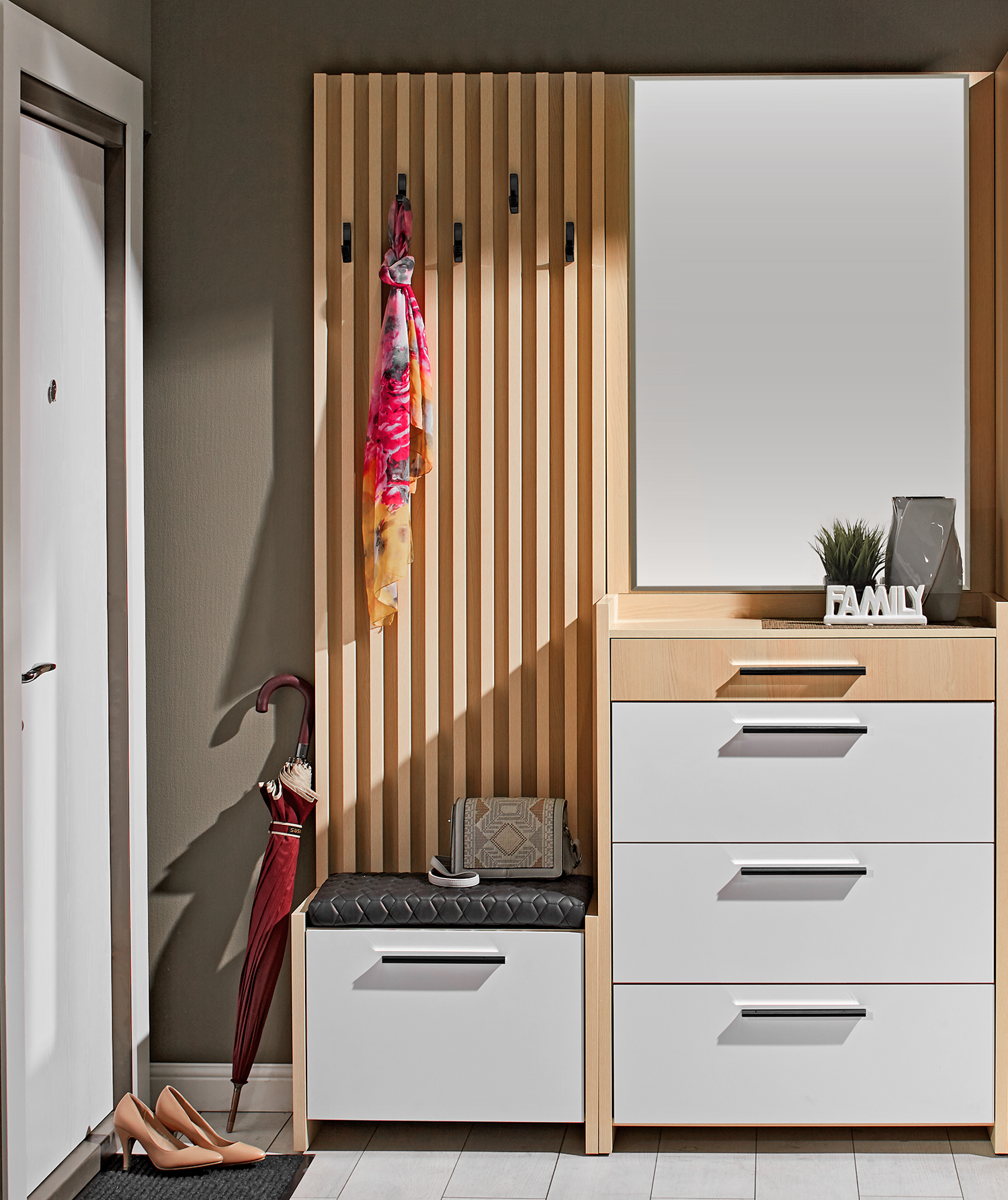 Antreu SOLARIS pantofar 0.8 m — Cremona — Alb