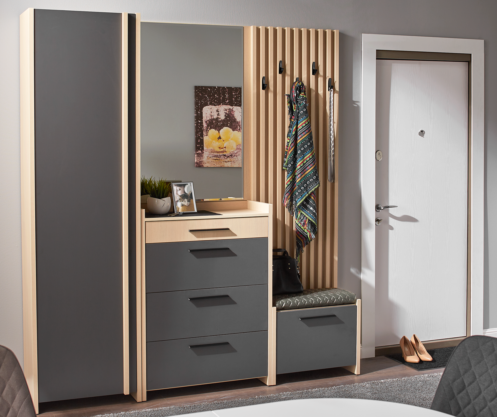 Antreu SOLARIS pantofar 0.8 m — Cremona — Grafit