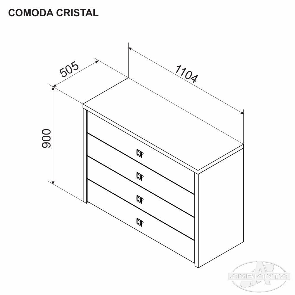 Comoda CRISTAL — Cremona