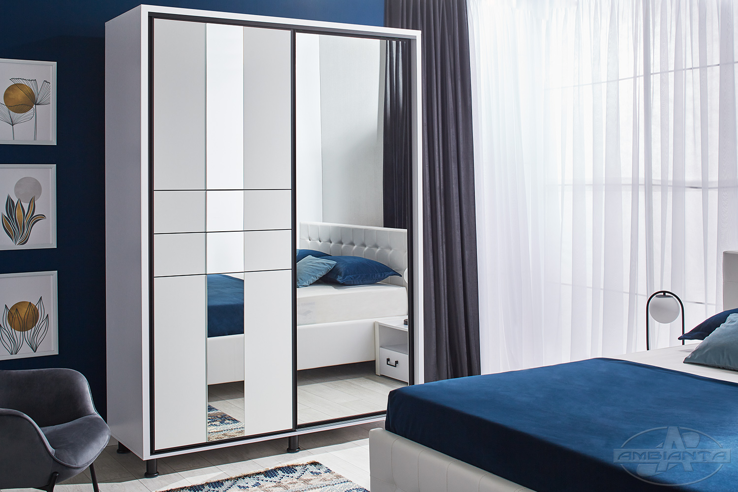 Dulap RIO 1.6 m — Alb