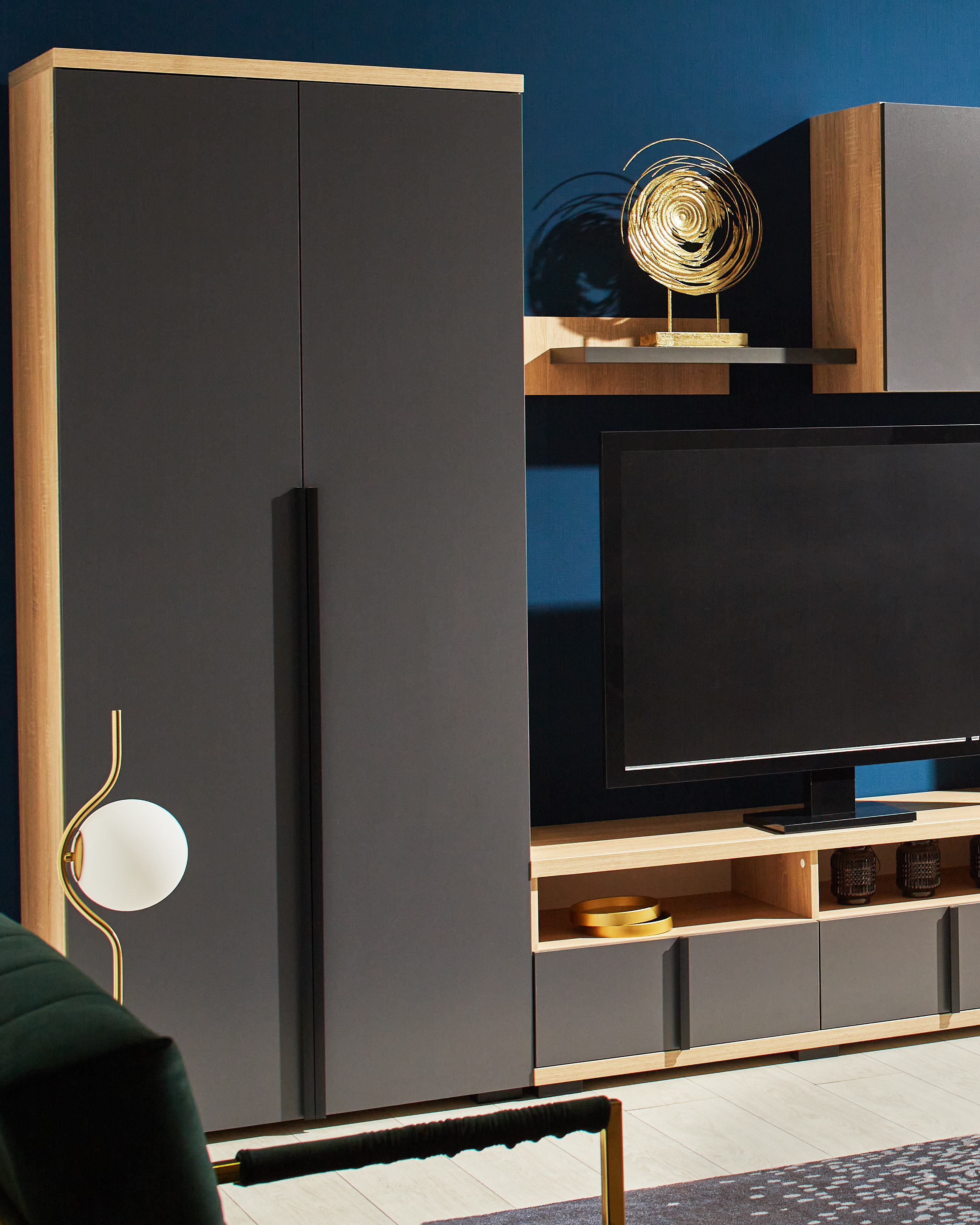 Living DUET dulap 0.85m — Bardolino — Gri